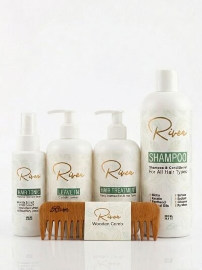River hair care product collection