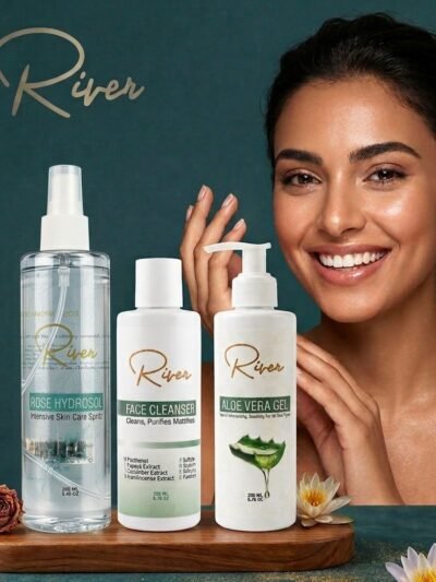 River skin care product collection